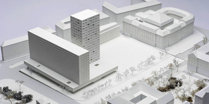 Foto Architekturmodell EG-WertInvest Hotelbeteiligungs GmbH Pressemappe